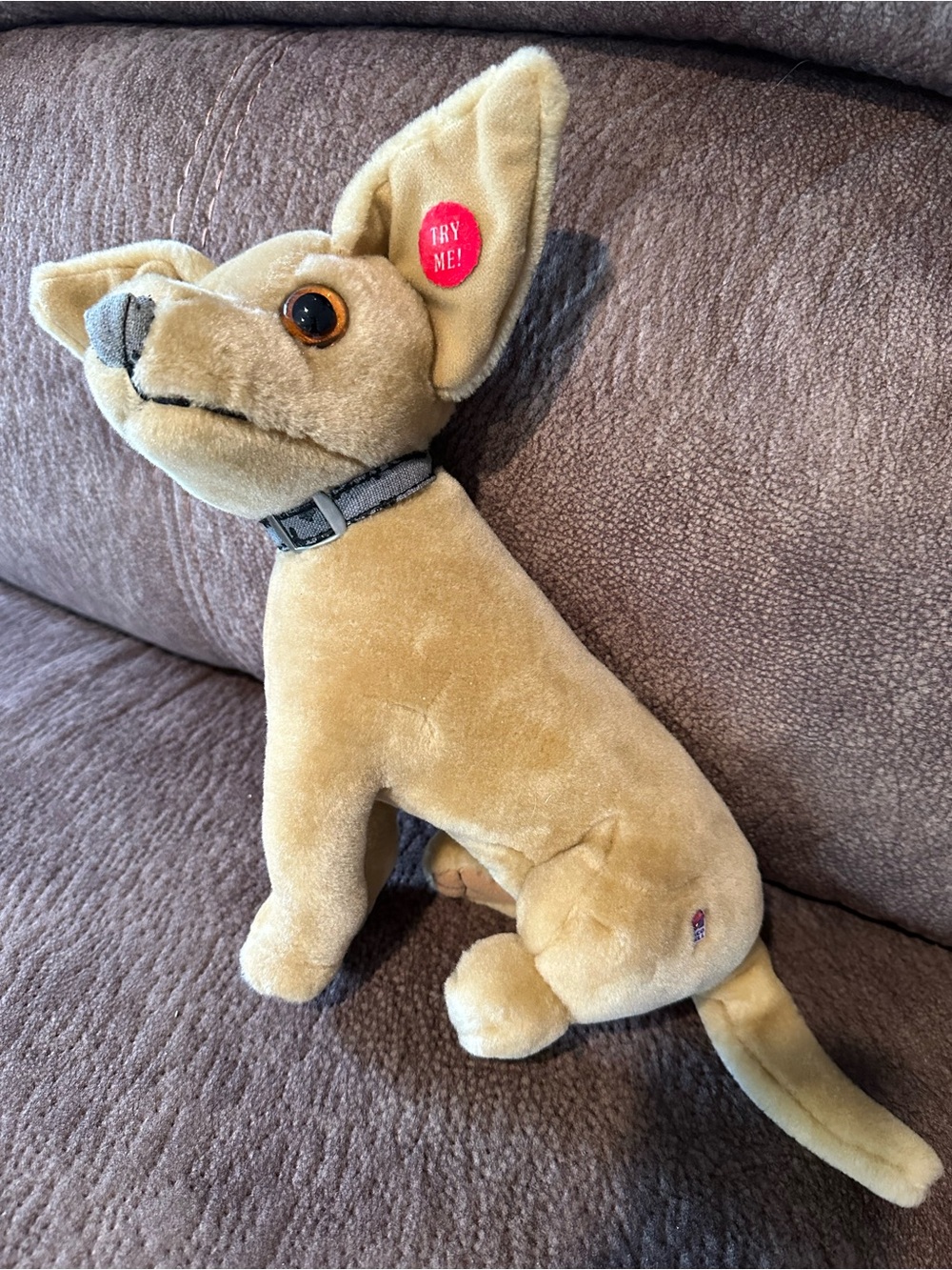 Vtg 1999 Taco Bell Yo Quiero Taco Bell Chihuahua Plush